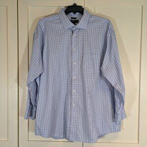 Pronto Uomo Men's Dress Shirt 19 34/35 NWOT Spread Collar 100% Egyptian Cotton